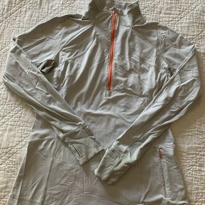 Lightweight 3/4 zip running jacket